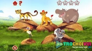 Giải cứu đội vệ binh sư tử