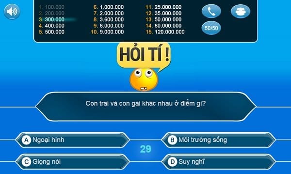 game Hỏi ngu online 24h