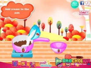 Làm bánh kem socola mâm xôi