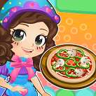 Công chúa Ori làm bánh pizza