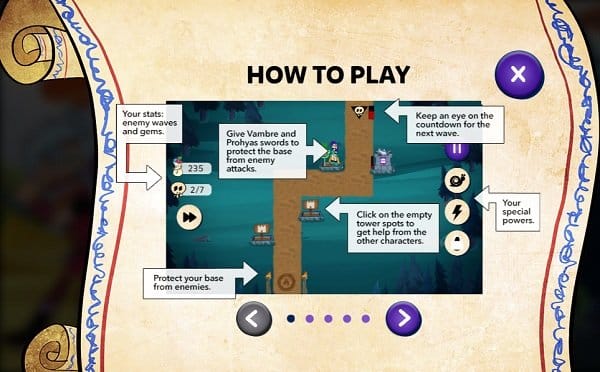 game Những thanh kiếm thần phòng thủ hình ảnh 1