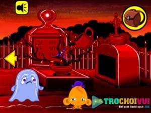 Chú khỉ buồn Halloween 2018
