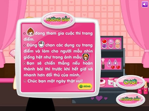 game Cuộc thi trang điểm hình ảnh 1