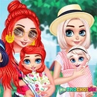 Thời Trang Mẹ Và Bé 2 – Princesses Baby Wearing Fun