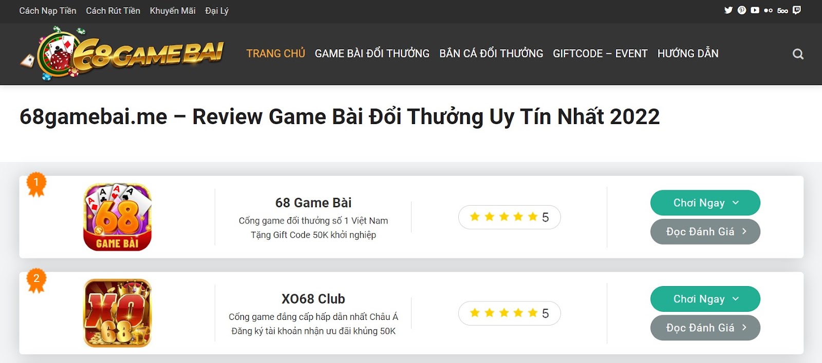 68 Game Bài | 68gamebai.me - Website cung cấp cổng game chính xác nhất