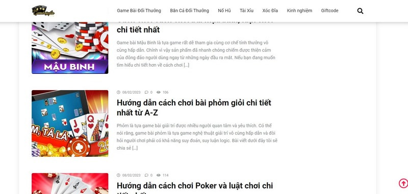 Gamebaiuytin.blog - Trang review uy tín về cổng game đổi thưởng