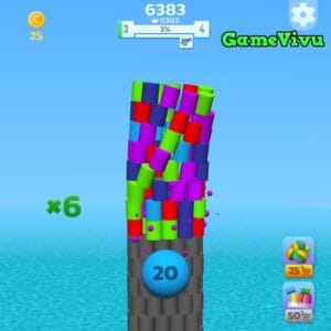 Bắn bi phá khối 3D