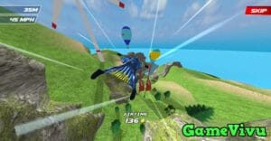 Base Jump Wing Suit Flying
