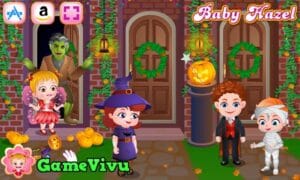 Bữa tiệc Halloween của bé Hazel