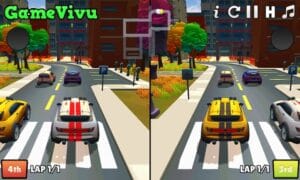 Đua xe bắn súng 2 người