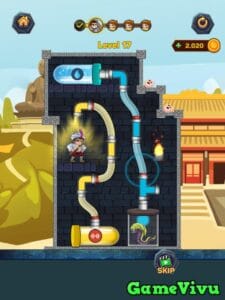 Hero Pipe Rescue: Water Puzzle