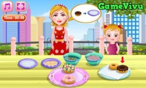 Làm bánh Donut chiên