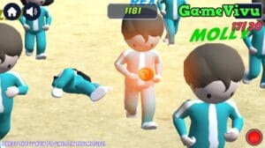 Squid game bắn súng