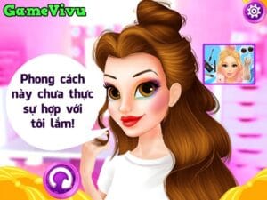Trang điểm công chúa Belle